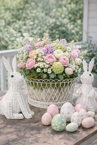 Round Straight French Wire Basket