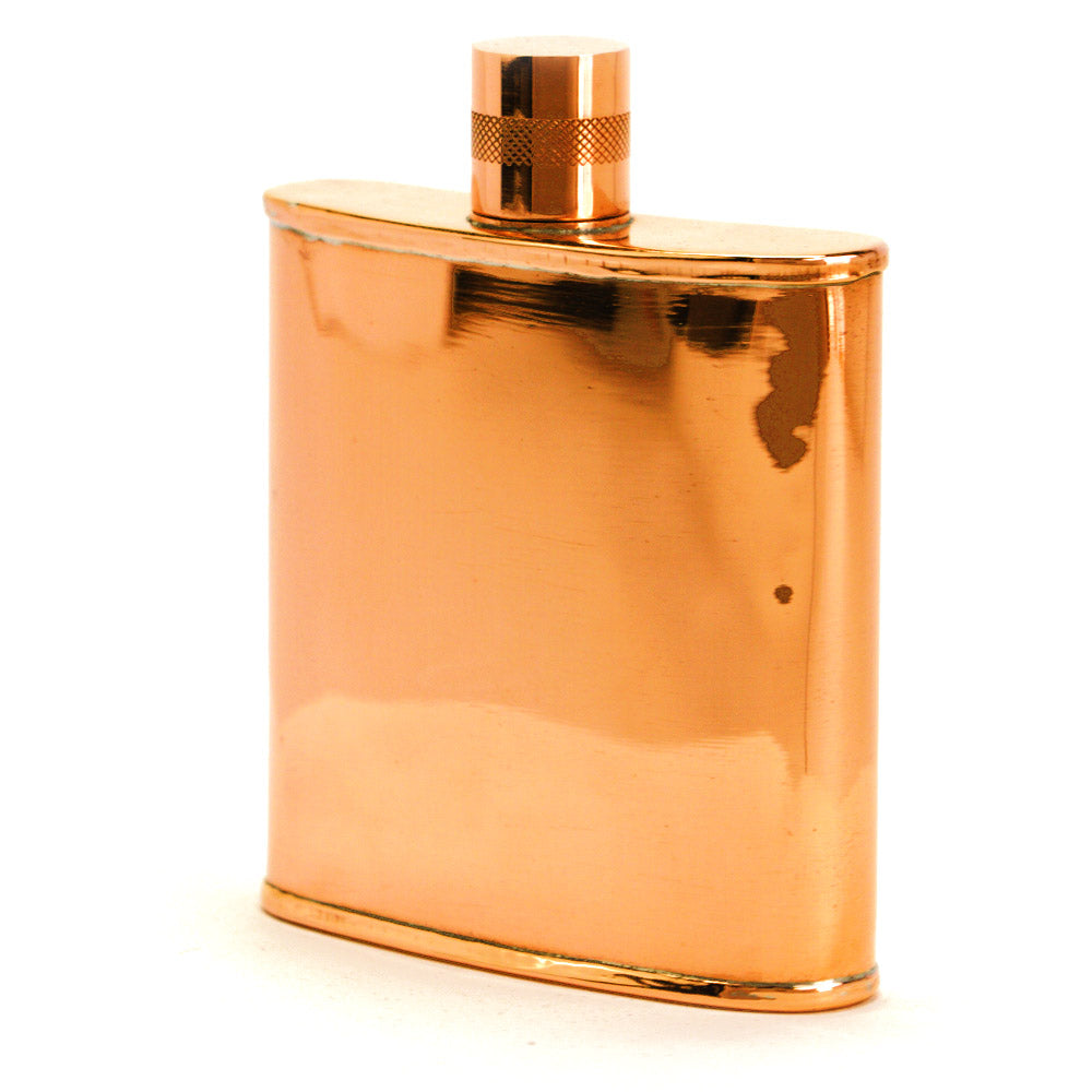 Classic Kidney Copper Flask – Timeless Handcrafted Heritage Design