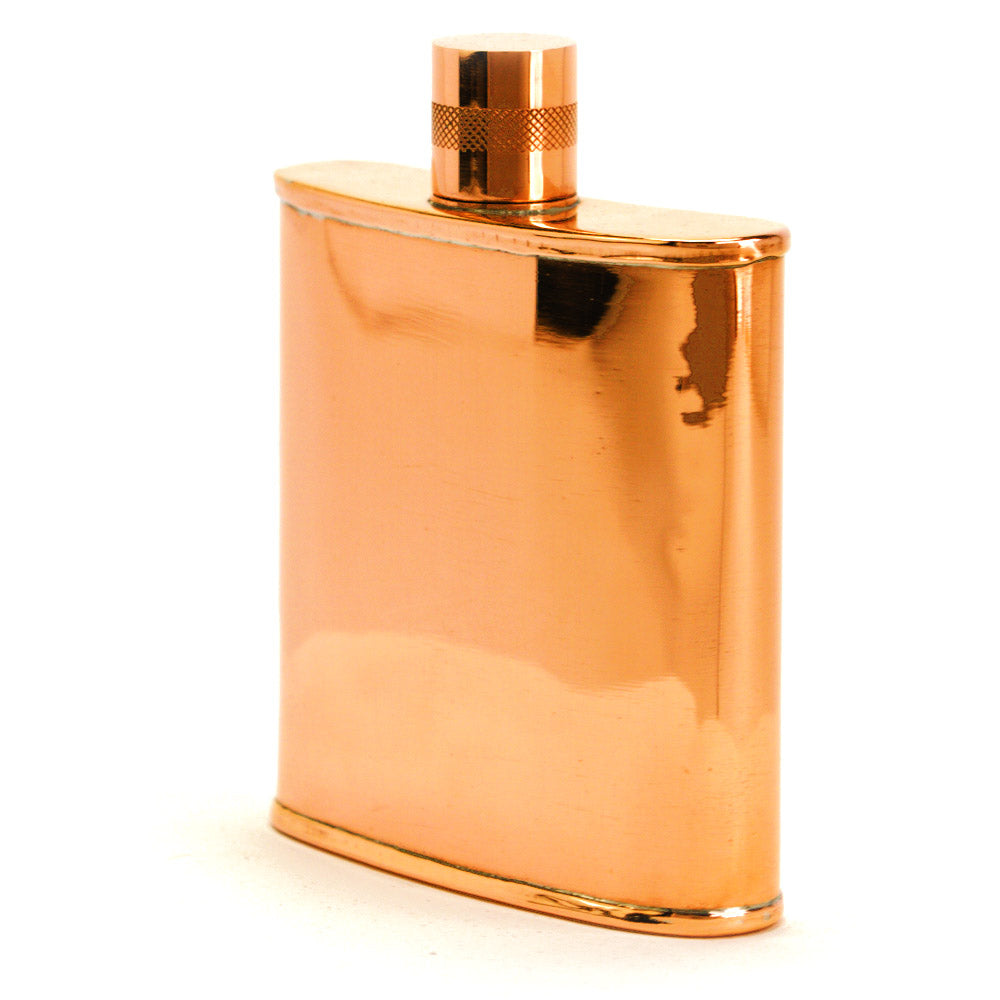 Classic Kidney Copper Flask – Timeless Handcrafted Heritage Design