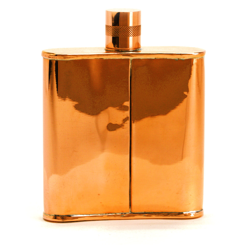 Classic Kidney Copper Flask – Timeless Handcrafted Heritage Design