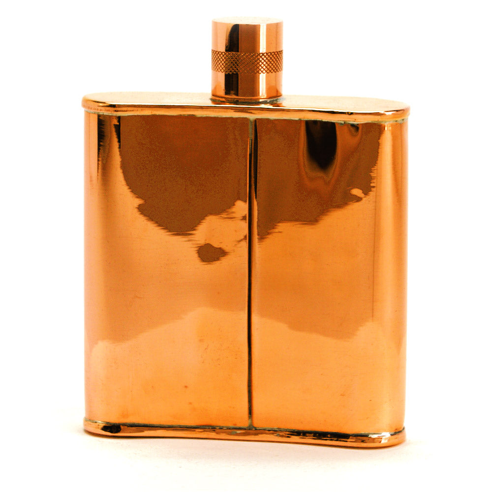 Classic Kidney Copper Flask – Timeless Handcrafted Heritage Design