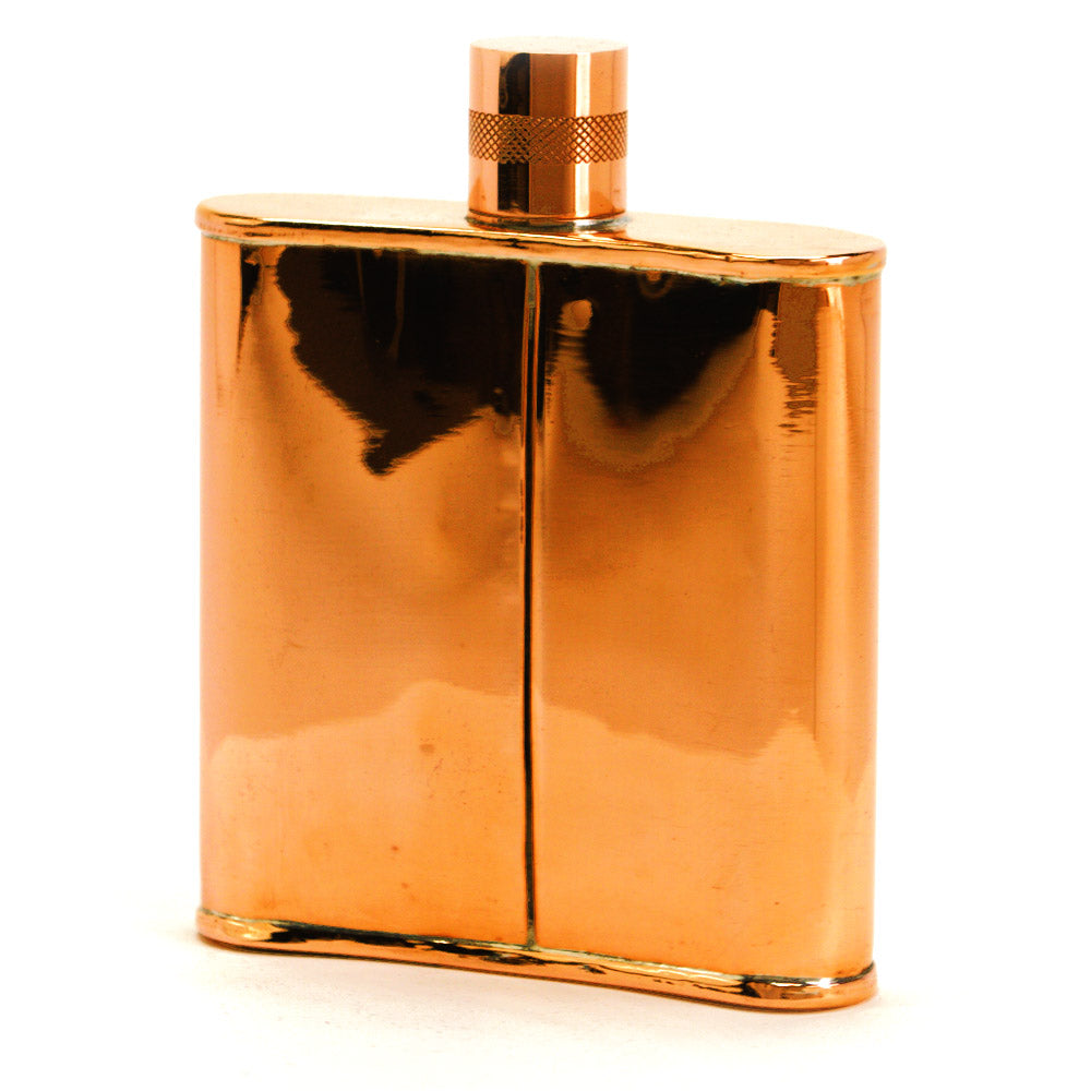 Classic Kidney Copper Flask – Timeless Handcrafted Heritage Design
