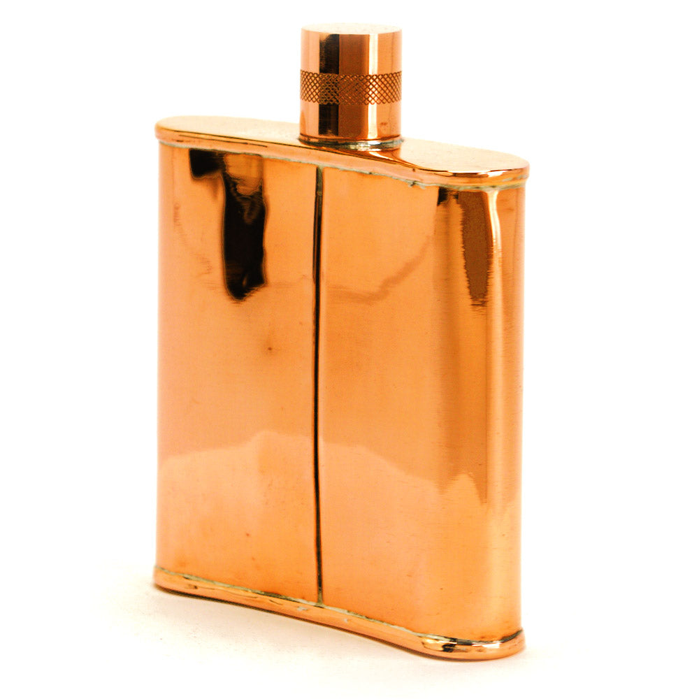 Classic Kidney Copper Flask – Timeless Handcrafted Heritage Design