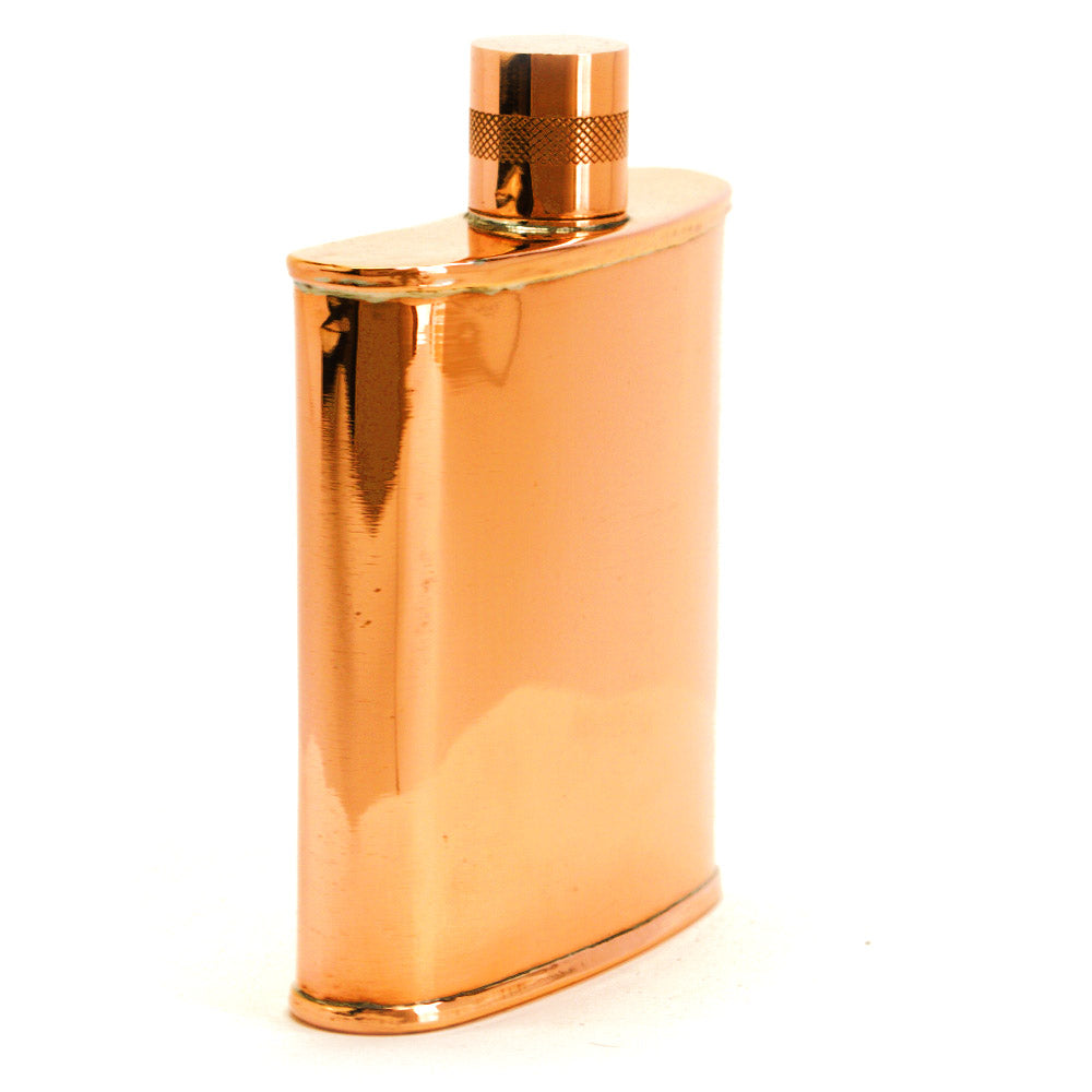 Classic Kidney Copper Flask – Timeless Handcrafted Heritage Design