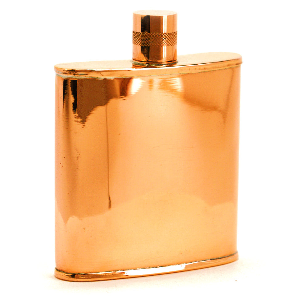 Classic Kidney Copper Flask – Timeless Handcrafted Heritage Design