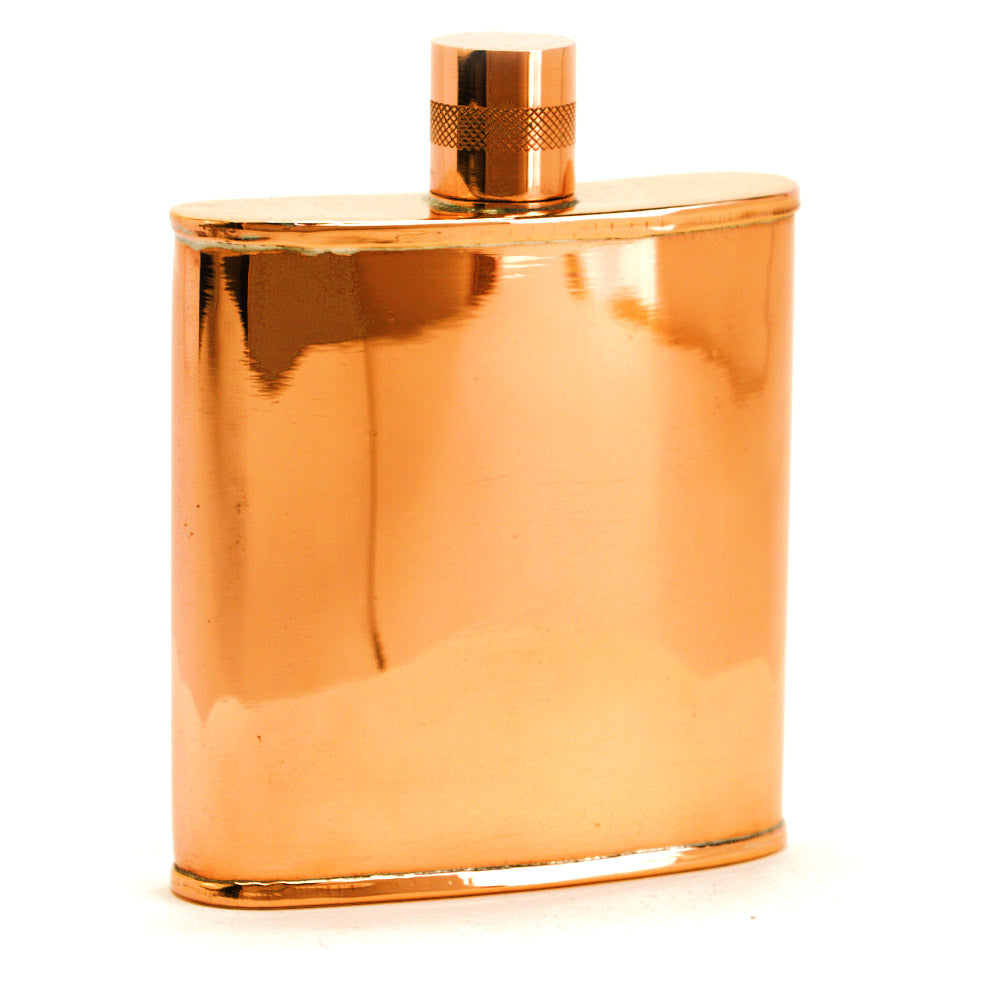 Classic Kidney Copper Flask – Timeless Handcrafted Heritage Design