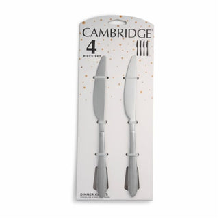 Cambridge Kailani Sand Dinne Knife - Set of 4, stainless steel