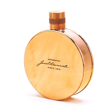 Kentucky Round Copper Flask – Handcrafted Heritage Pocket Flask