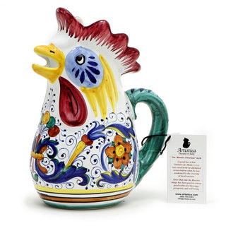 RICCO DERUTA DELUXE: Rooster of Fortune multi use pitcher