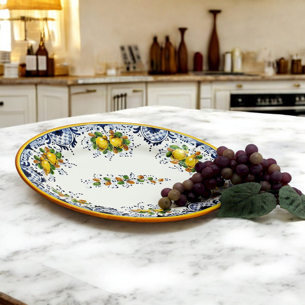LIMONCINI: Oval Large Serving Platter