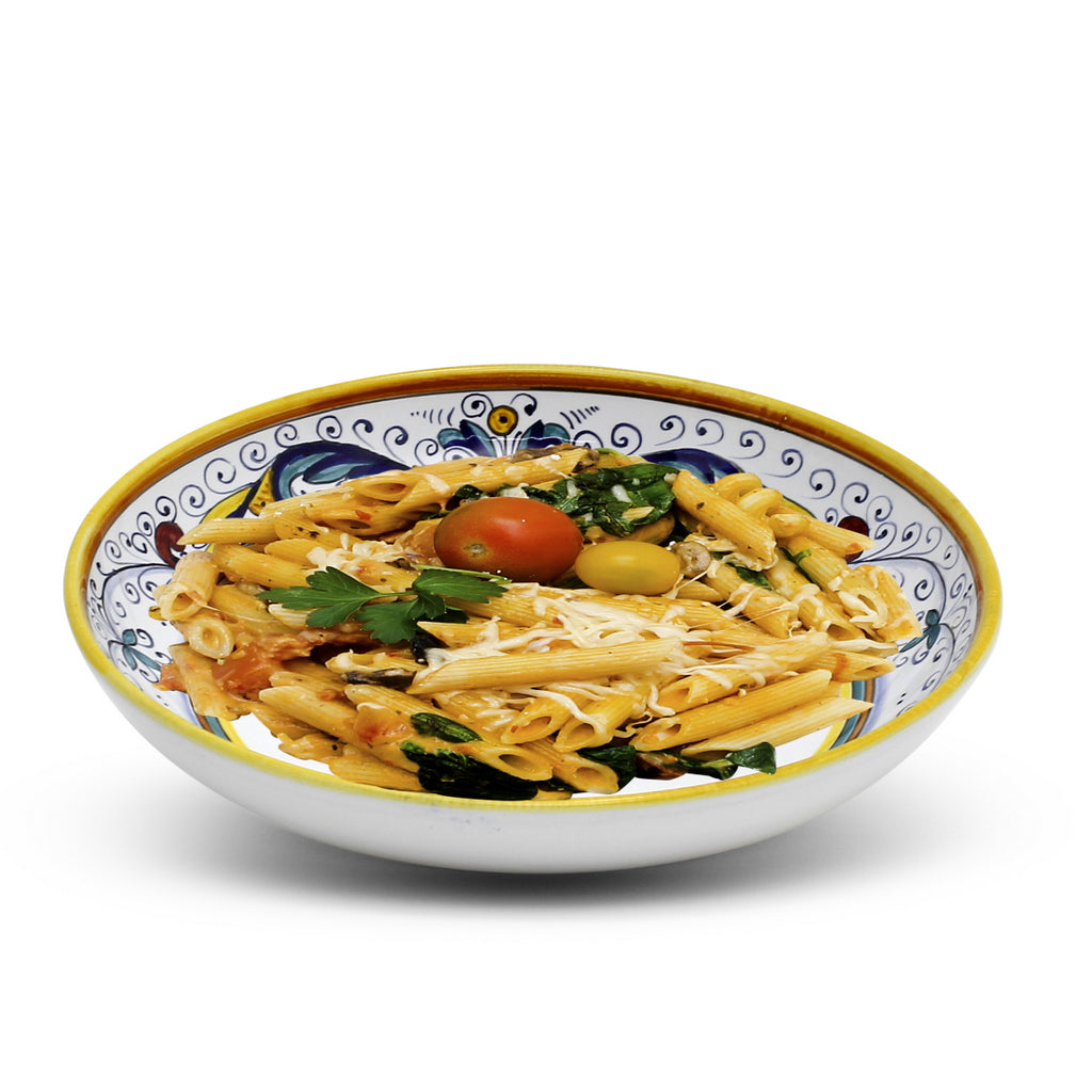 RICCO DERUTA DELUXE: Risotto/Pasta/Cioppino round shallow coupe bowl