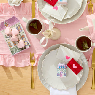 Lenox French Perle Scallop White 12-Piece Dinnerware Set, stoneware (view 3)