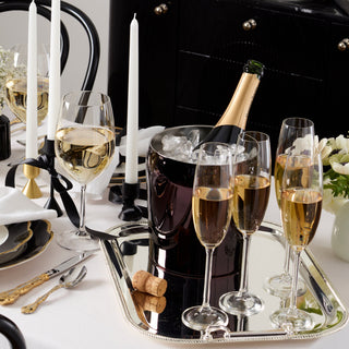 Lenox Tuscany Classics Champagne Flute Glasses, Set of 6, european glass (view 6)