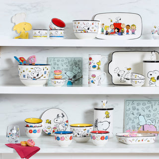 Lenox Chef Snoopy Snack Bowls, Set of 4, porcelain (view 2)