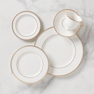 Lenox Federal Gold 5-Piece Place Setting, bone china