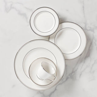 Lenox Federal Platinum 5-Piece Place Setting, bone china