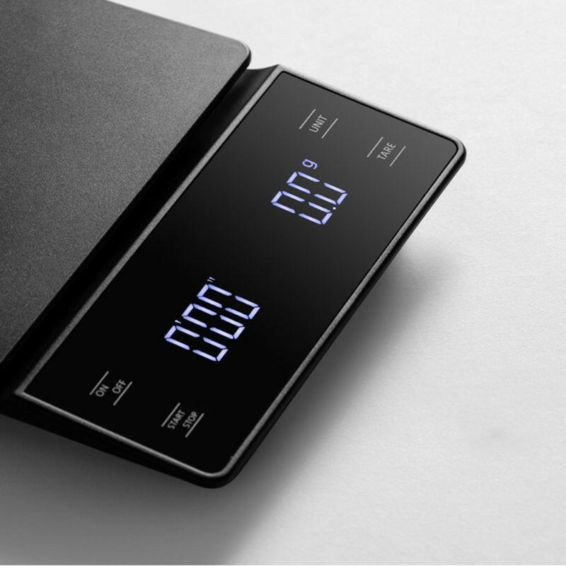 Digital Coffee Scale with Timer & LED Display – 3000g Precision Brewing Scale