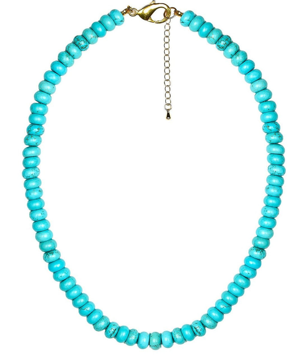 10mm Tradd Turquoise Necklace - Belle of the Ball Collection