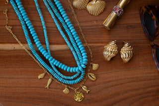 10mm Tradd Turquoise Necklace - Belle of the Ball Collection