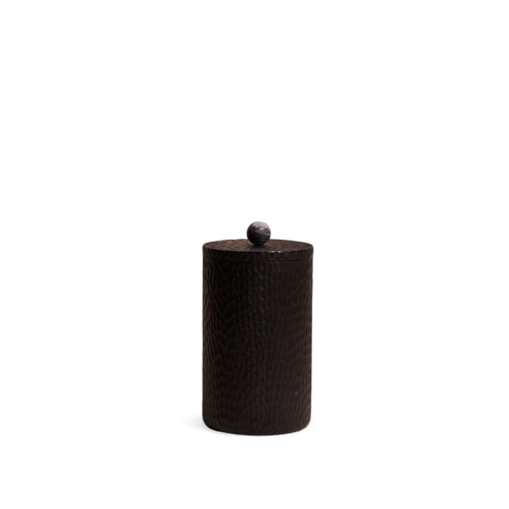 Arjun Acacia Wood & Black Marble Decorative Object