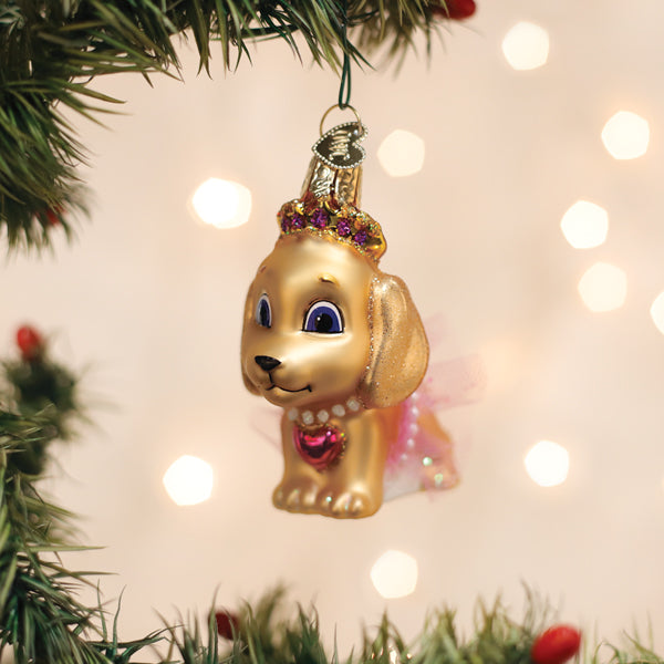 Princess Doggy Ornament – Adorable Royal Dog Decoration for Home & Gifts