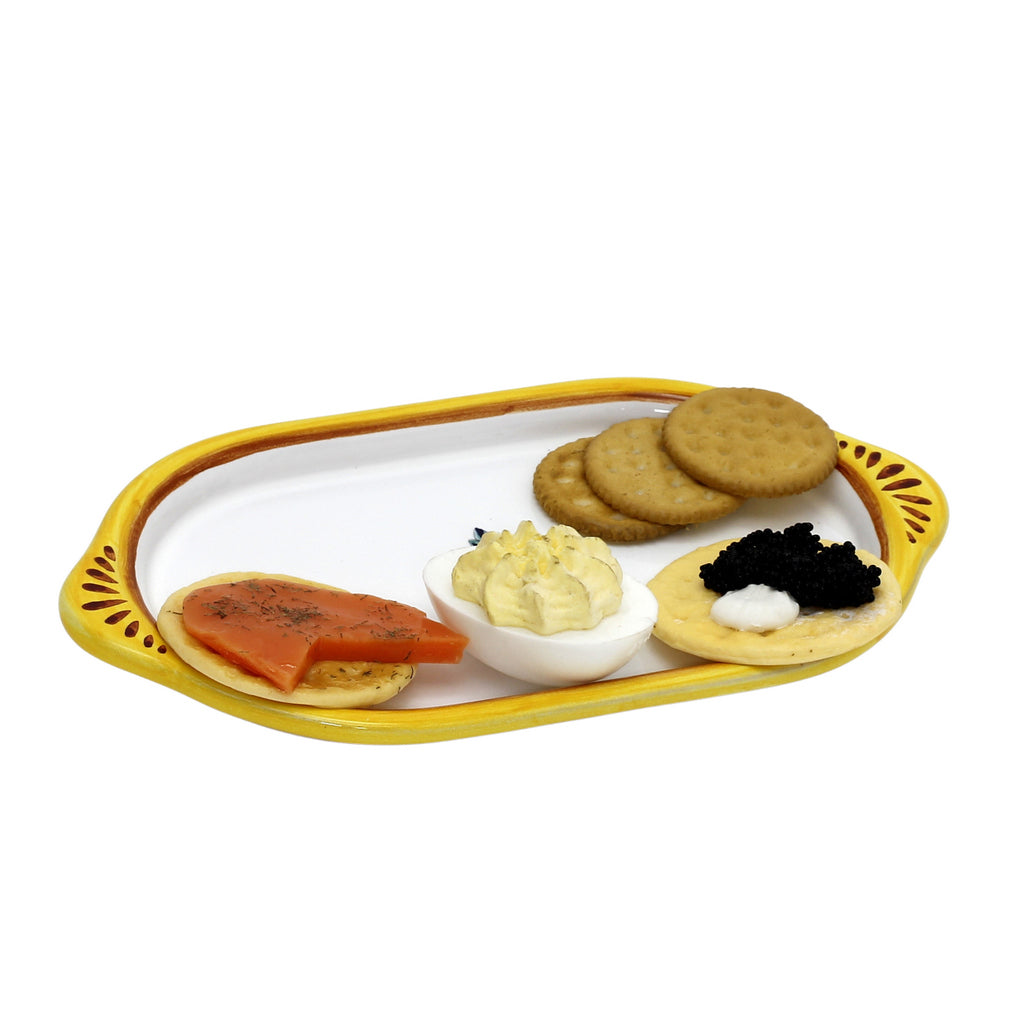 RICCO DERUTA DELUXE: Oval/Oblong Small Tray