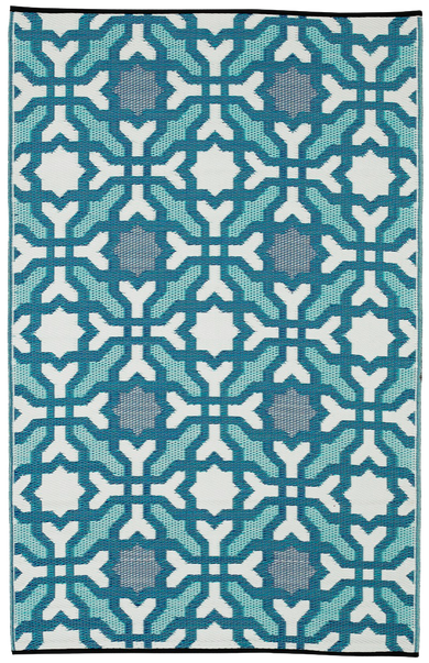 Seville Farmhouse Reversible Outdoor Patio Rug