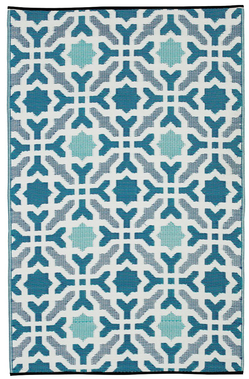 Seville Farmhouse Reversible Outdoor Patio Rug