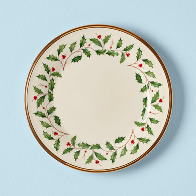 Lenox Holiday Salad Plate, porcelain
