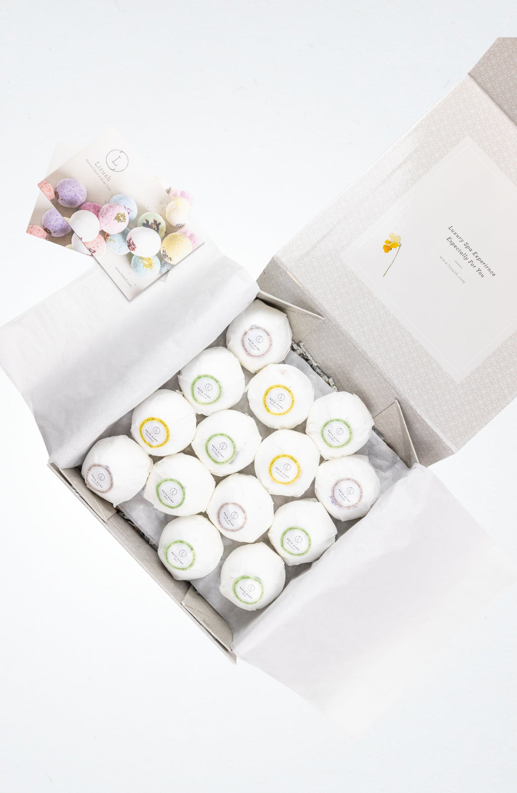 Bath Bombs Gift Box Set of 14 – 100% Natural Relaxing Bath Bombs for Spa & Home