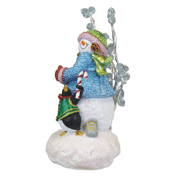 Santa Claus Crystal Figurine – Elegant Holiday Décor Gift Idea