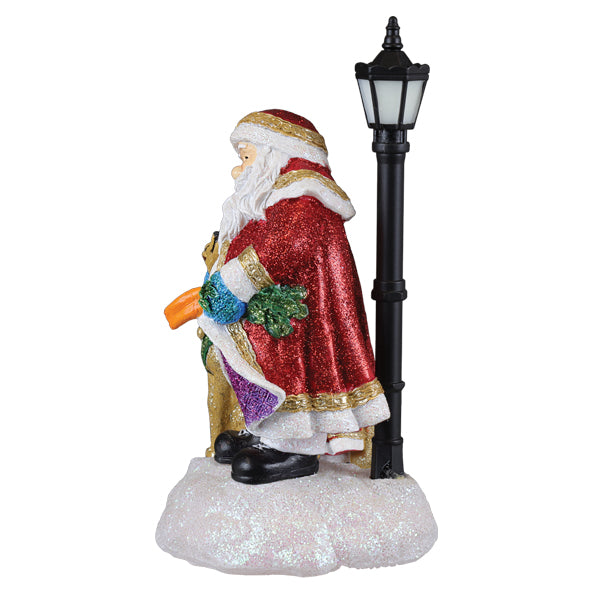 Endeering Santa Lighted Figurine – Festive Holiday Decor for Your Home
