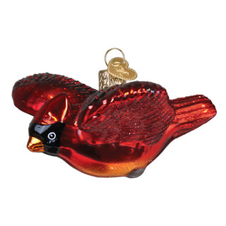 Cardinal In Flight Ornament – Beautiful Bird Figurine for Home Décor