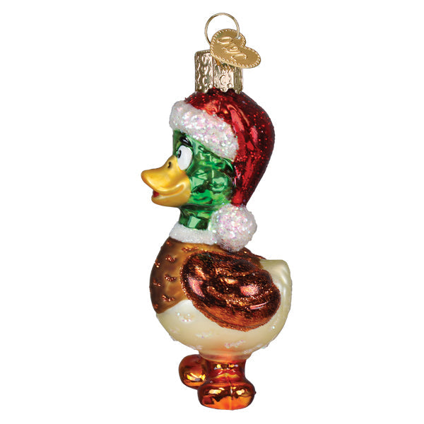 Silly Santa Duck Ornament – Funny Christmas Tree Decoration for Holiday Cheer