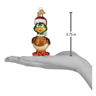 Silly Santa Duck Ornament – Funny Christmas Tree Decoration for Holiday Cheer