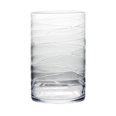 Clear Hurricane with Swirl, Medium/Large