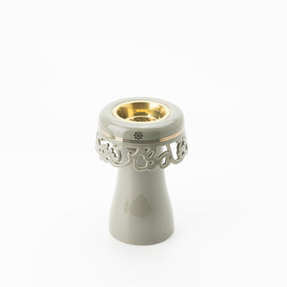 Mirral - Incense Burner - Grey & Gold