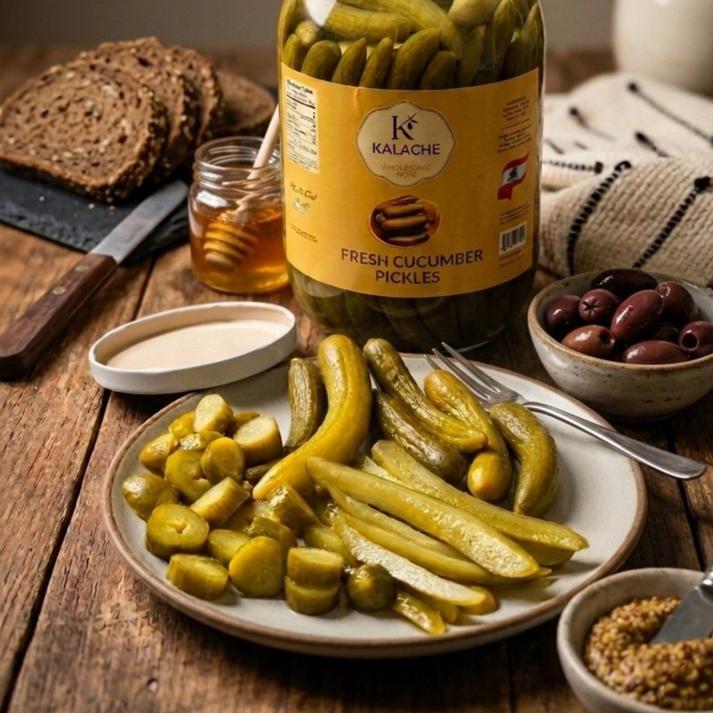 Premium Lebanese Fresh Cucumber Pickles – 6.61 lbs (3 kg)