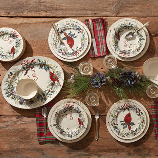 Lenox Winter Greetings 5-Piece Place Setting, porcelain (view 6)
