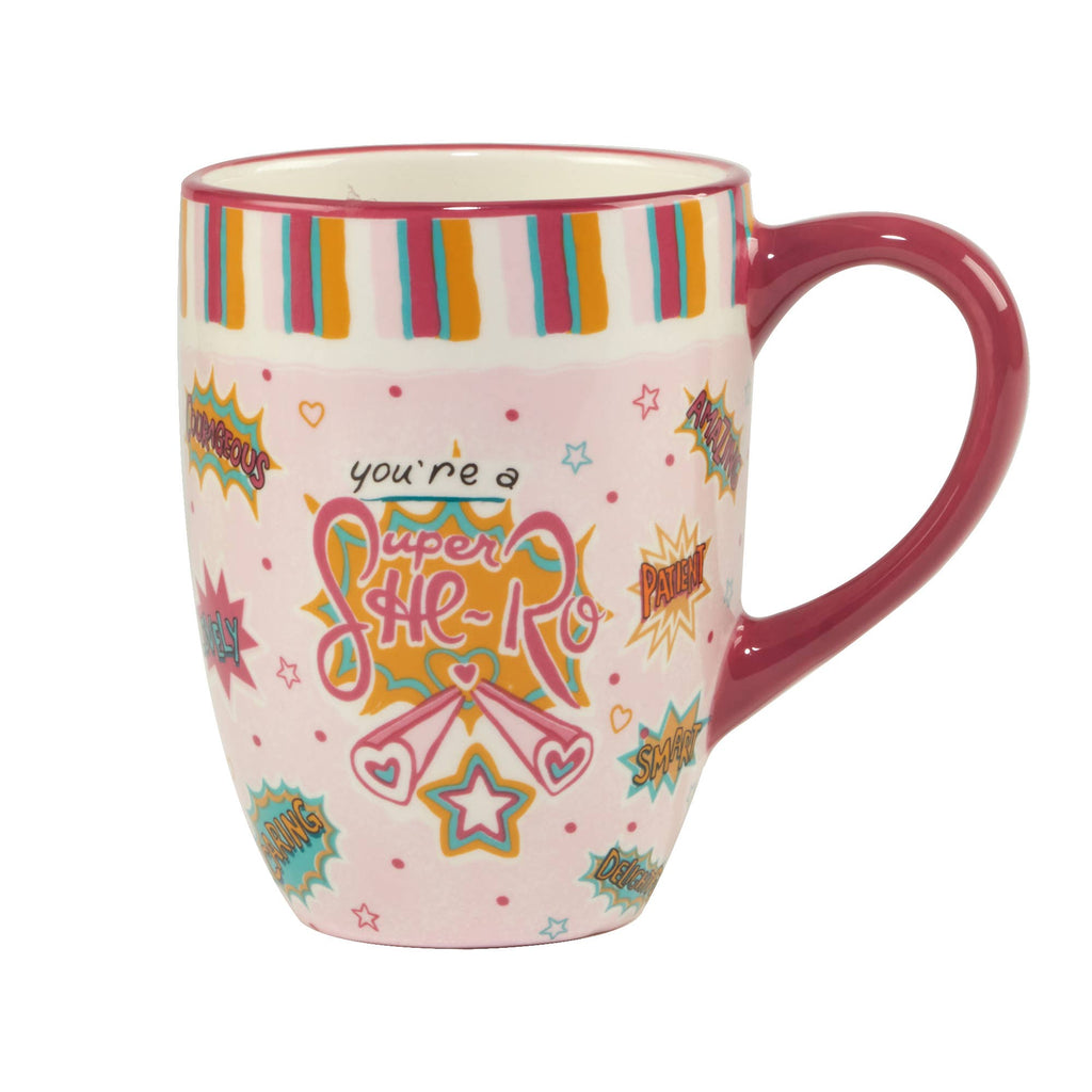 Lolita Lady Boss Ceramic Mug Set of 4 – 16 oz Coffee & Tea Mugs