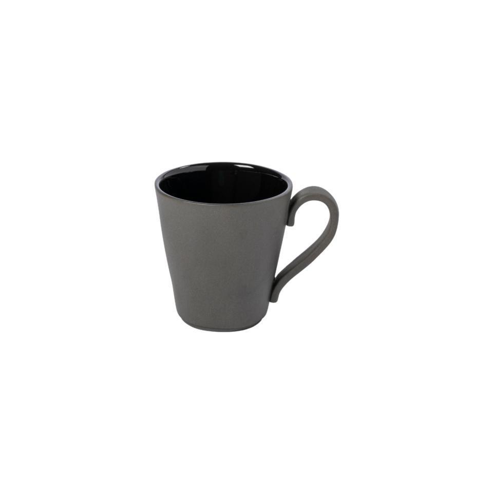 COSTA NOVA – Casafina Lagoa Ecogres Mug 11 oz., White / Black – Ceramic Coffee Mug