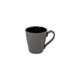COSTA NOVA – Casafina Lagoa Ecogres Mug 11 oz., White / Black – Ceramic Coffee Mug