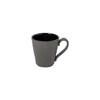 COSTA NOVA – Casafina Lagoa Ecogres Mug 11 oz., White / Black – Ceramic Coffee Mug