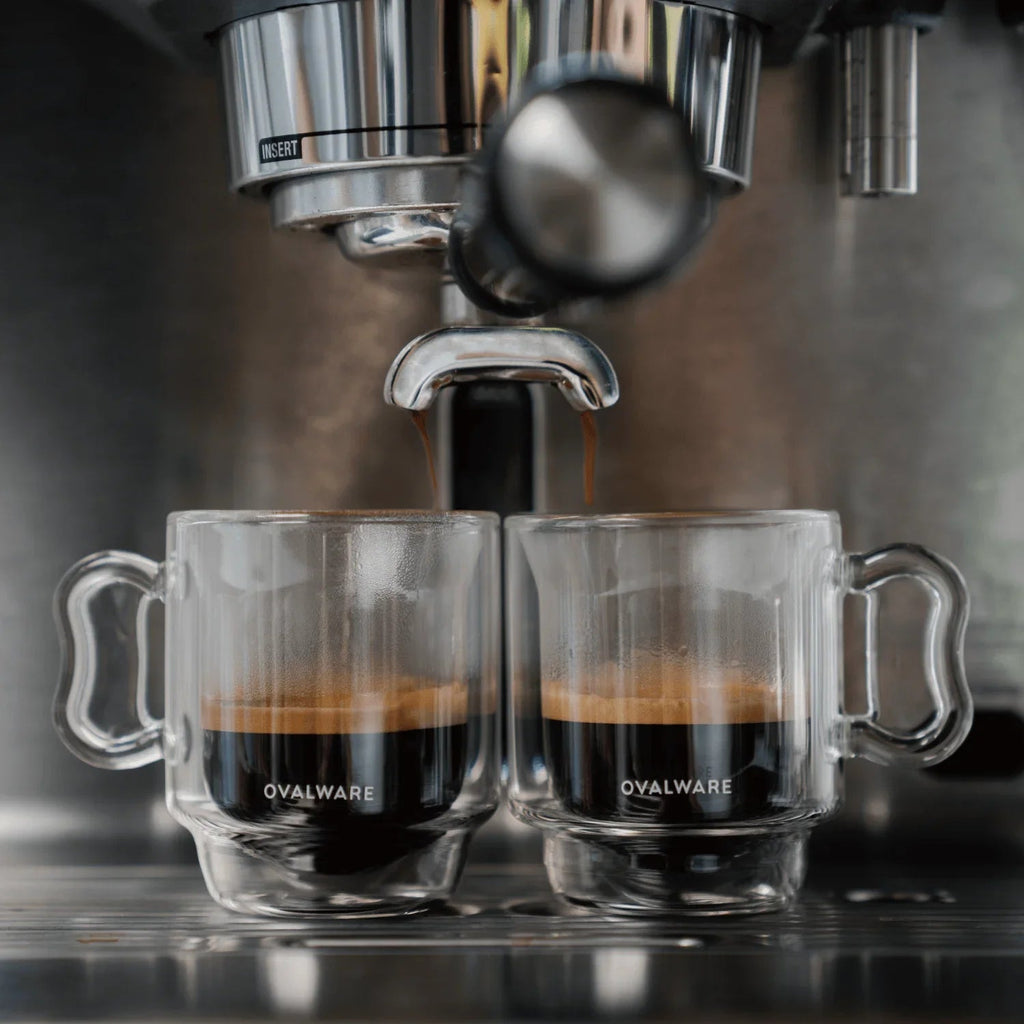 Double-Wall Glass Espresso Cups – 4 oz