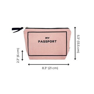 Passport Pouch – Pink/Blush