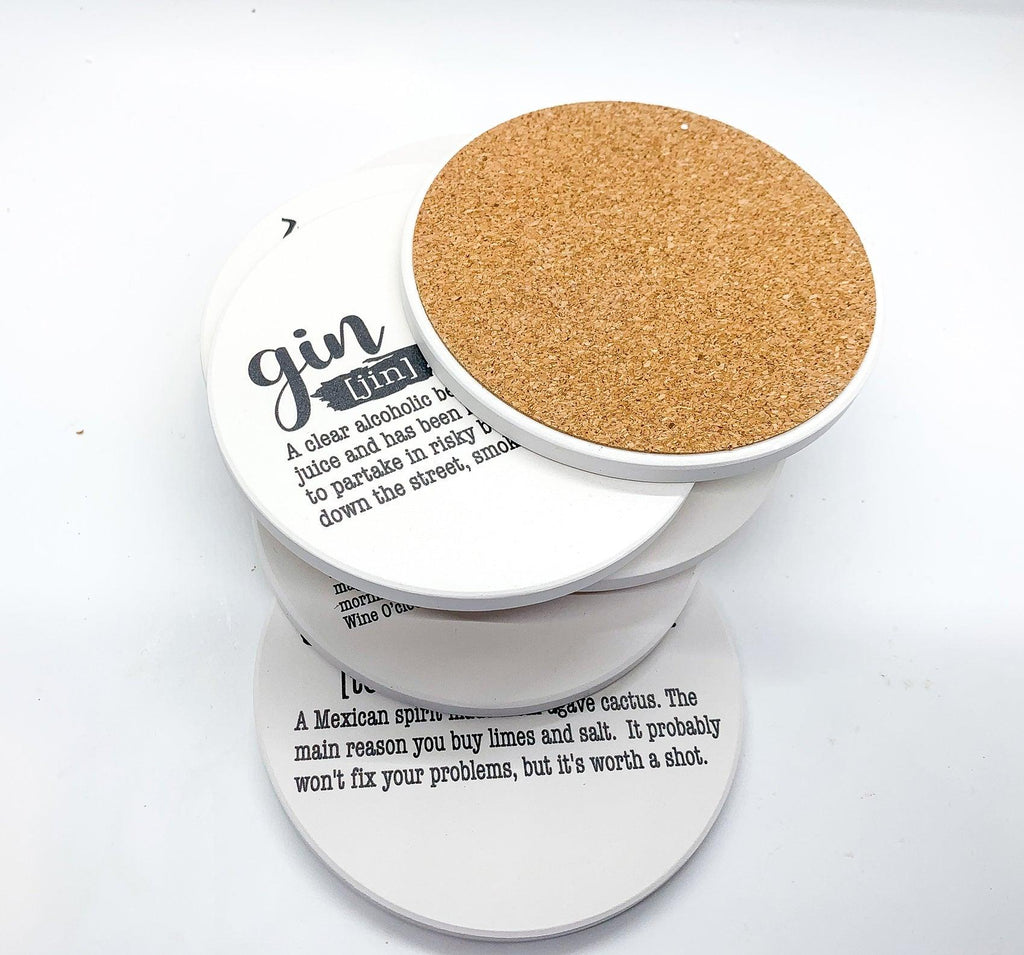 Drink Definition Coasters