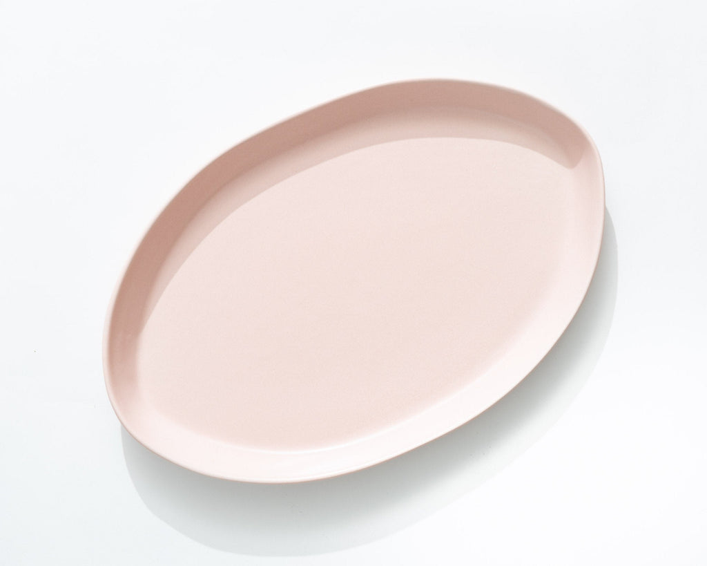 HAAND Oval Platter Set – 3-Piece Handcrafted Porcelain Serving Collection