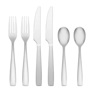 Hampton Forge Austin 6-Piece Flatware Set, 18/0 stainless steel