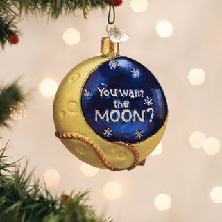 Lasso The Moon Ornament – Charming Celestial Holiday Decoration