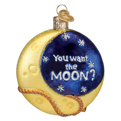 Lasso The Moon Ornament – Charming Celestial Holiday Decoration